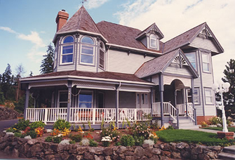 Picture of a Victorian House