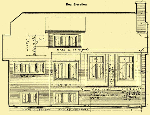 Elevation 2 For Lakeside Cottage