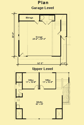 Apartment With Garage Floor Plan : Nelson Design Group Garage Plan 1485