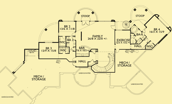 Floor Plans 1 For Contemporary Luxury