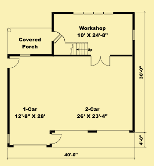 Floor Plans 1 For Garage Loft