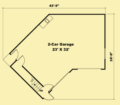 Floor Plans 1 For Guest House Garage
