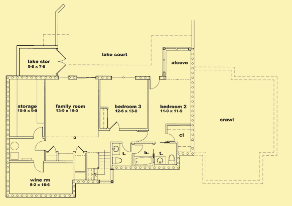 Floor Plans 1 For Lakeview Court