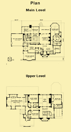 Tudor Style House Plans For a Gorgeous Four Bedroom Home

