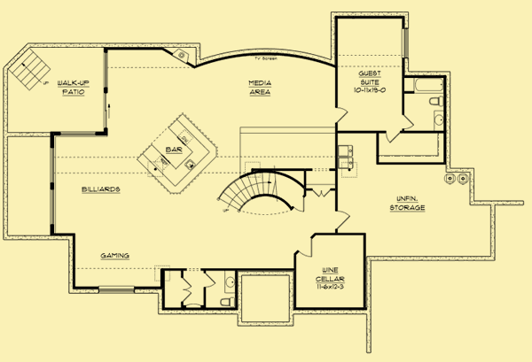 Floor Plans 1 For Villa Milano