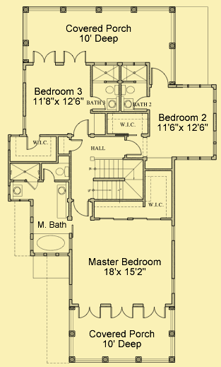 Floor Plans 2 For Coastal Delight