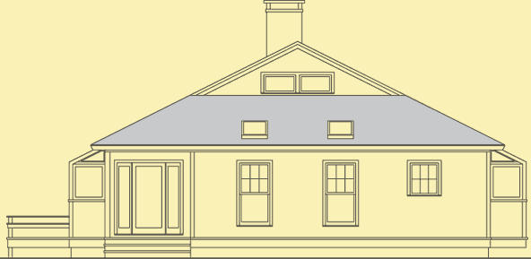 Front Elevation For An Island