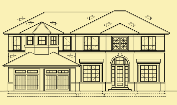 Front Elevation For Cape Coral
