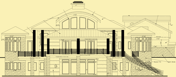 Front Elevation For Circular Views