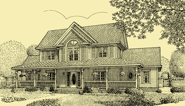 Front Elevation For Country Charmer