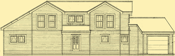 Front Elevation For Country Retreat