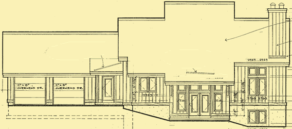 Front Elevation For Dune's Light