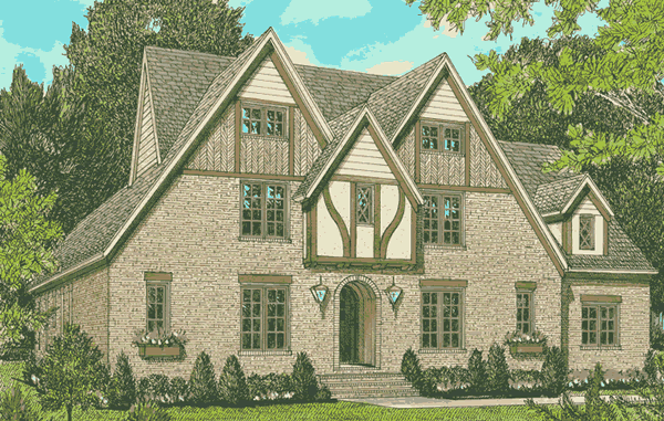 Front Elevation For English Country
