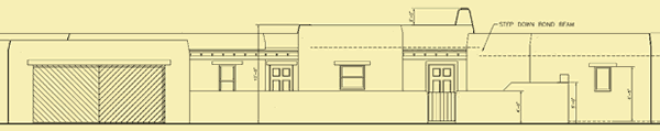 Front Elevation For Garden House