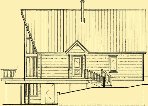 Front Elevation For Glover's Lake