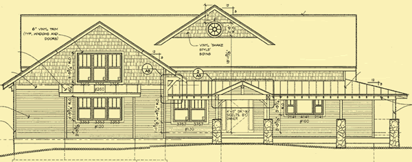 Front Elevation For Hopkins Forest