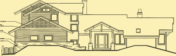 Front Elevation For Lakeview Court