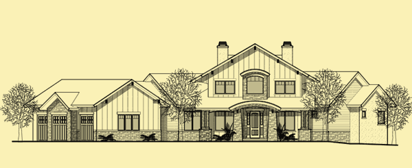 Front Elevation For Luxury Living 4