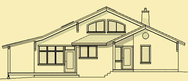 Front Elevation For Monashee