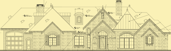 Front Elevation For Mountain Chalet