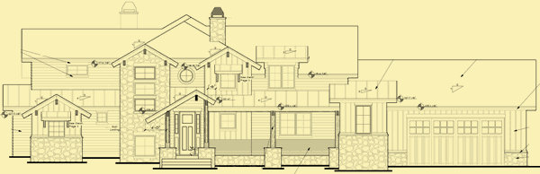 Front Elevation For Mountain View