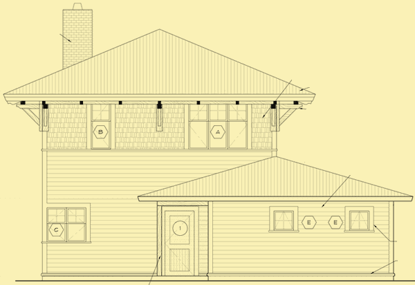 Front Elevation For Orchard House