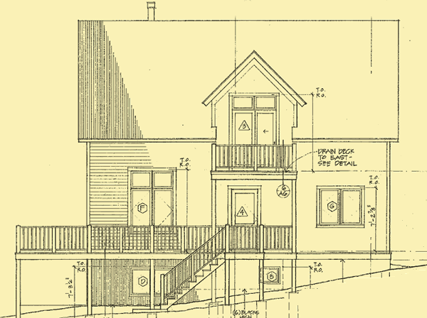 Front Elevation For Quiet Haven