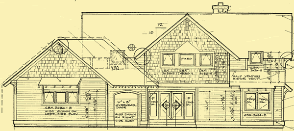 Front Elevation For Red Mountain Lodge