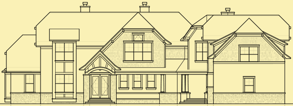 Front Elevation For Rush Lake Estate