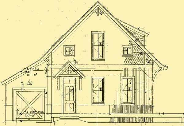 Front Elevation For Rustic Charm