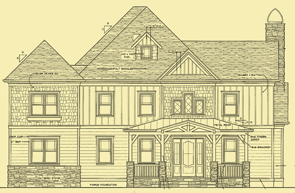 Front Elevation For Southern Manor