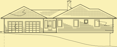 Front Elevation For Unique Passive Solar Home