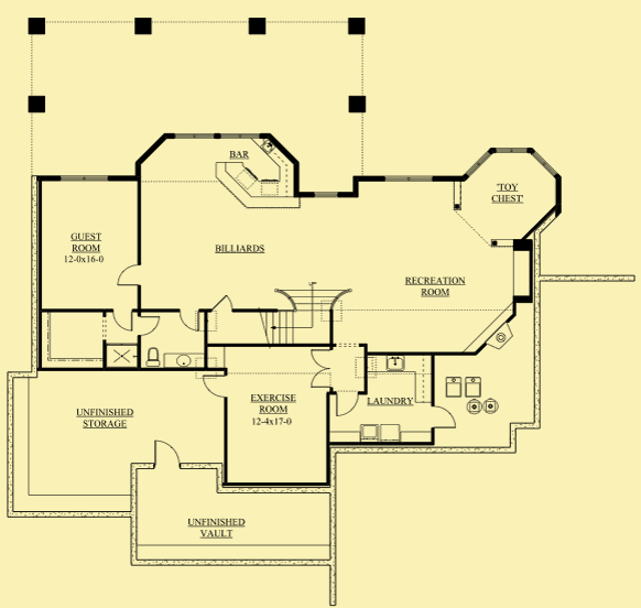 Lower Level Floor Plans For Bay Views