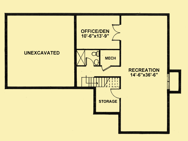 Lower Level Floor Plans For Cottage Revival