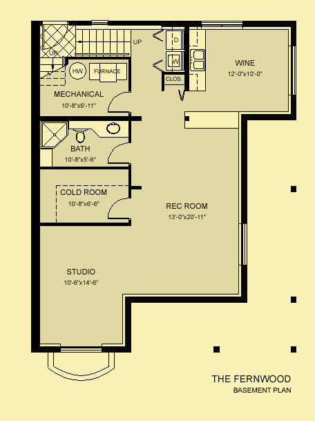 Lower Level Floor Plans For Fernwood