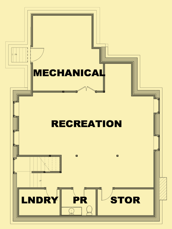 Lower Level Floor Plans For Gambrel House