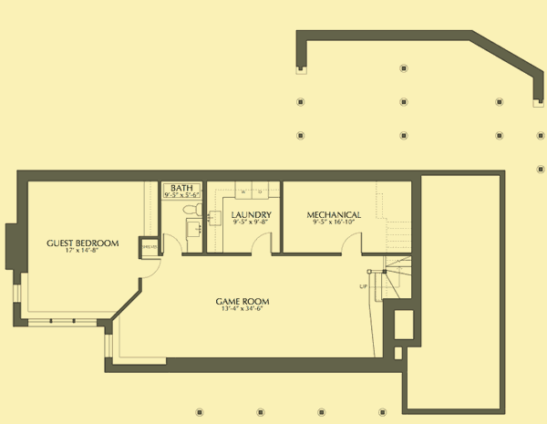 Lower Level Floor Plans For One Bedroom Retreat