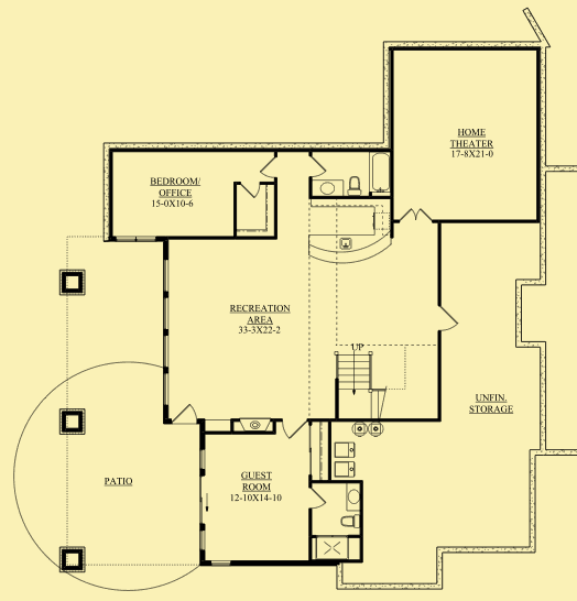 Lower Level Floor Plans For One Story Contemporary