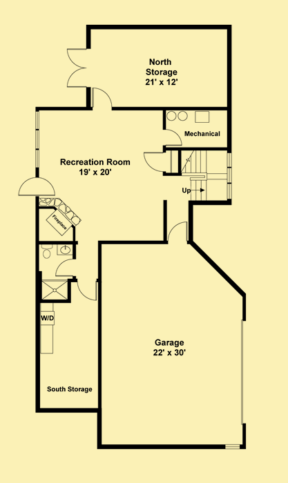 Lower Level Floor Plans For Sandy Dune