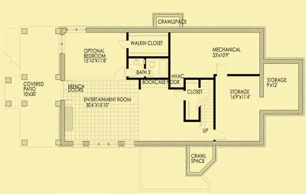 Lower Level Floor Plans For SIPs Solar Home