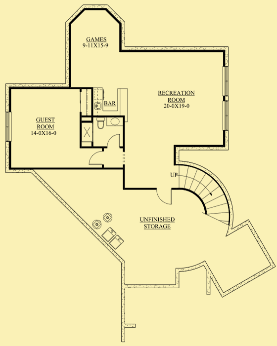Lower Level Floor Plans For Summit Views 3