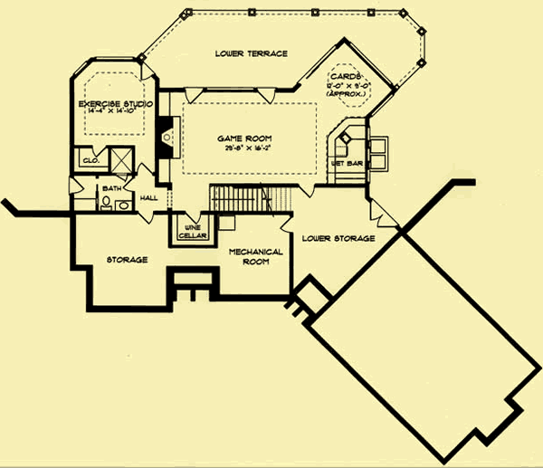 Lower Level Floor Plans For Terrace Views