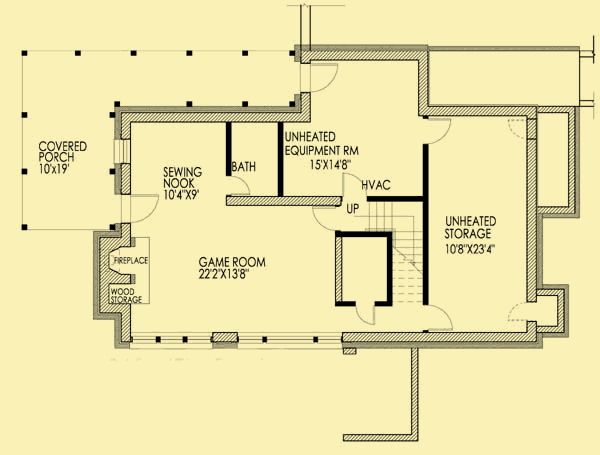 Lower Level Floor Plans For Wrap Around Rear Porch