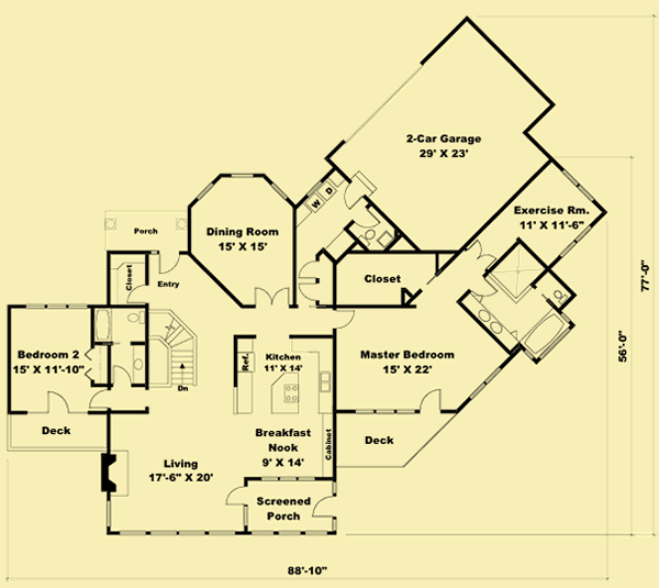 Main Level Floor Plans For Aspen Resort