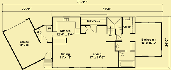 Main Level Floor Plans For Country Retreat