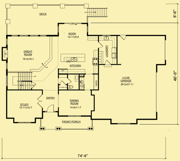 Main Level Floor Plans For Elk River