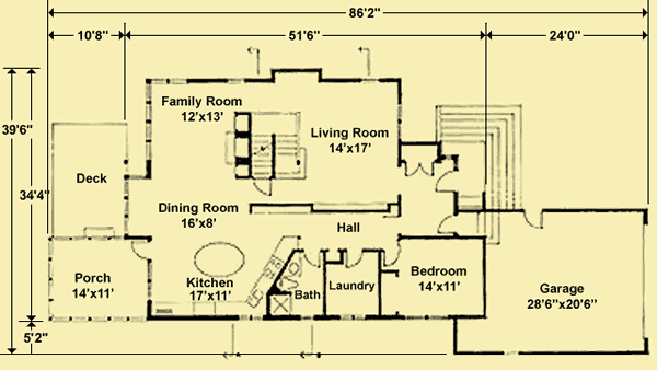 Main Level Floor Plans For Family Tradition