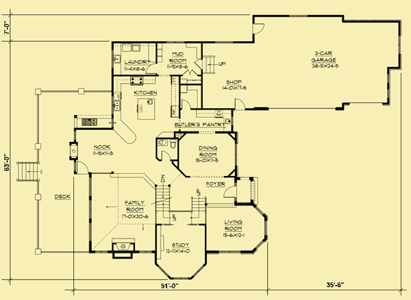 Main Level Floor Plans For French Alps