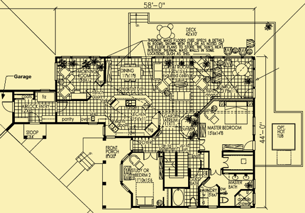 Main Level Floor Plans For Great Side Views
