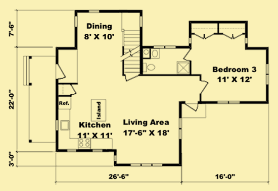 Main Level Floor Plans For Island CoHousing